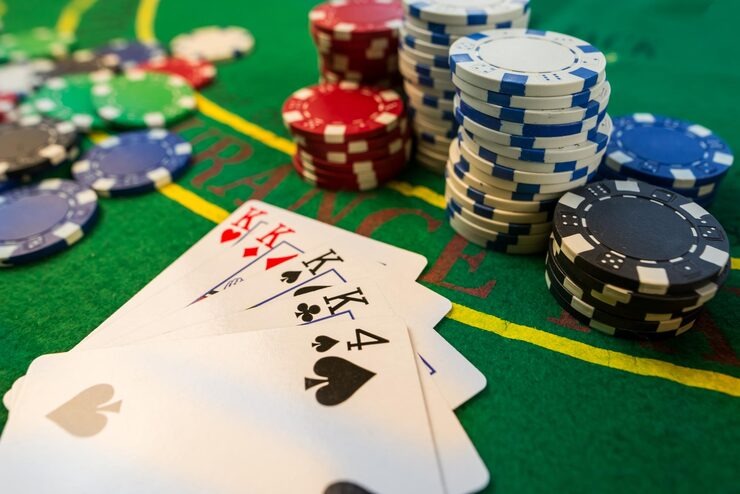 Live roulette table with professional dealer and betting interface
